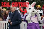 The Easter Bunny and Joe Biden